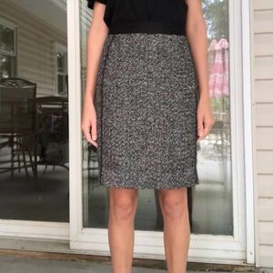 Tweed JCrew Pencil Skirt